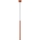 Hanglamp aan een koord PASTELO 1xG9/8W/230V rood