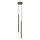 Hanglamp aan een koord PASTELO 2xG9/8W/230V groen