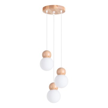 Hanglamp aan een koord PEKKA 3xG9/8W/230V wit