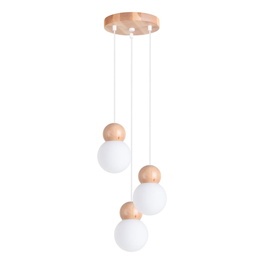 Hanglamp aan een koord PEKKA 3xG9/8W/230V wit