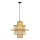Hanglamp aan een koord PINCHOS 1xE27/40W/230V diameter 45 cm bamboe