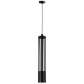 Hanglamp aan een koord PRESCOT 1xGU10/40W/230V zwart