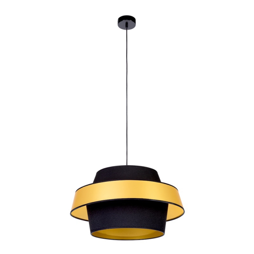 Hanglamp aan een koord PRETO GOLD 1xE27/60W/230V - FSC-gecertificeerd