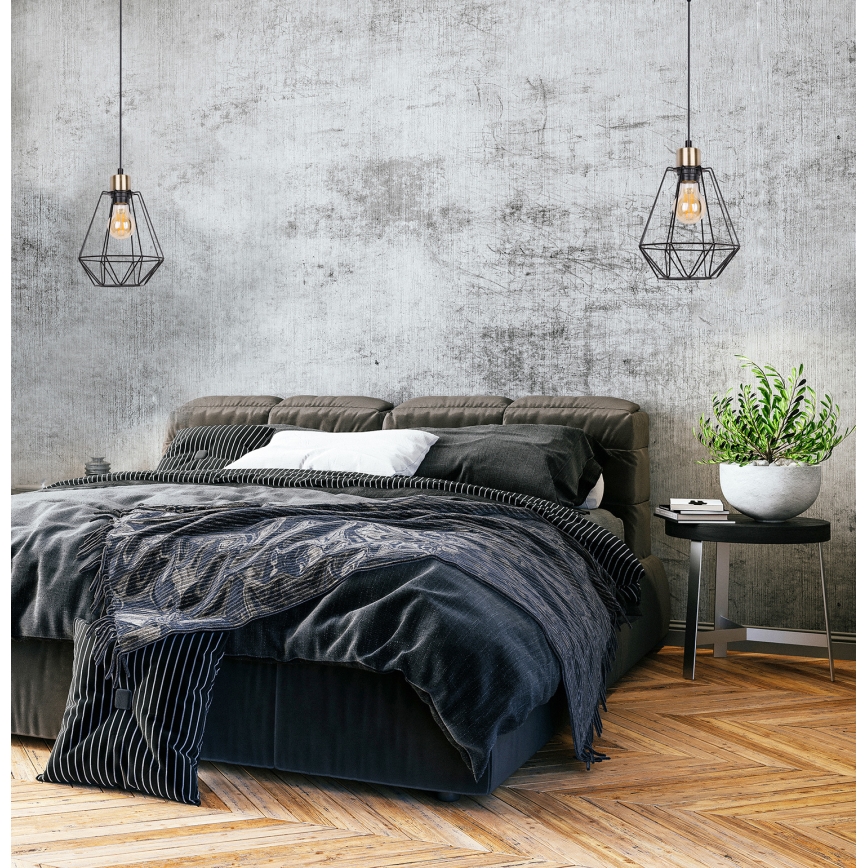 Hanglamp aan een koord PRIMO 1xE27/60W/230V
