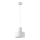 Hanglamp aan een koord RIF 1xE27/60W/230V d. 15 cm wit