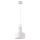 Hanglamp aan een koord RIF 1xE27/60W/230V wit