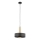 Hanglamp aan een koord RIF LUX 1xGX53/12W/230V diameter 25 cm zwart/goud