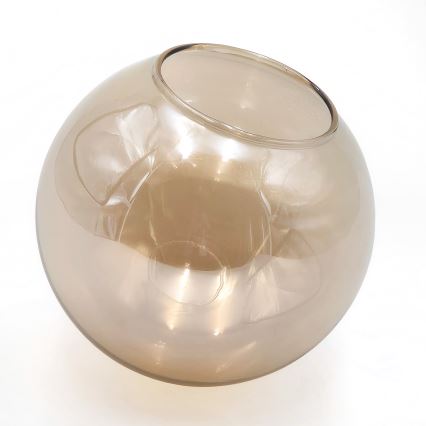 Hanglamp aan een koord ROLLO 1xE14/5W/230V goud/gerookt beige
