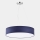 Hanglamp aan een koord RONDO 4xE27/15W/230V blauw