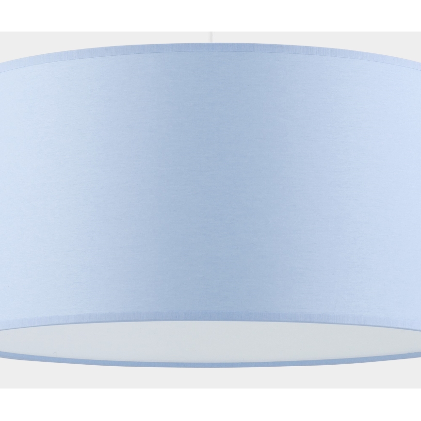 Hanglamp aan een koord RONDO KIDS 1xE27/15W/230V blauw