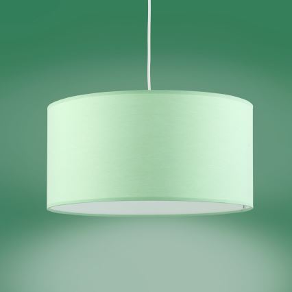 Hanglamp aan een koord RONDO KIDS 1xE27/25W/230V groen