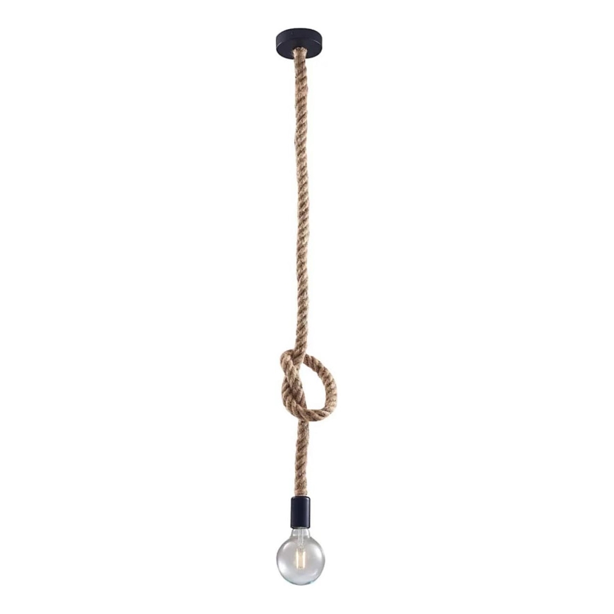 Hanglamp aan een koord ROPE 1xE27/12W/230V