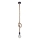 Hanglamp aan een koord ROPE 1xE27/12W/230V