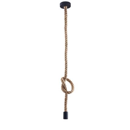 Hanglamp aan een koord ROPE 1xE27/12W/230V