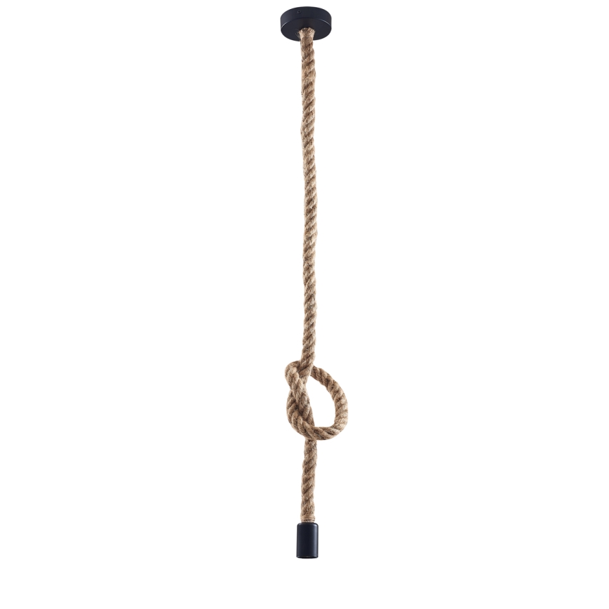 Hanglamp aan een koord ROPE 1xE27/12W/230V