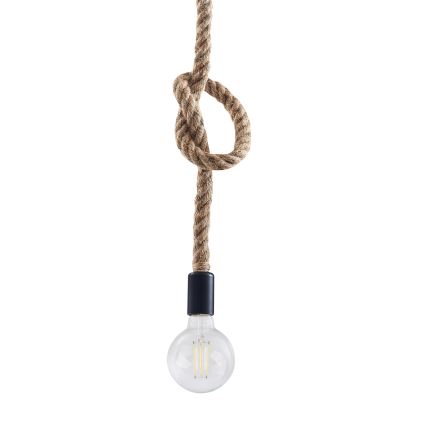 Hanglamp aan een koord ROPE 1xE27/12W/230V