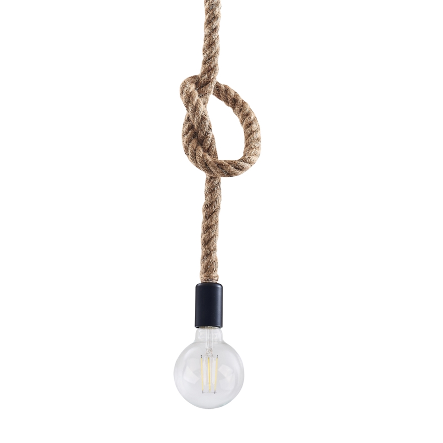 Hanglamp aan een koord ROPE 1xE27/12W/230V