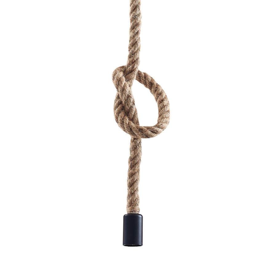 Hanglamp aan een koord ROPE 1xE27/12W/230V