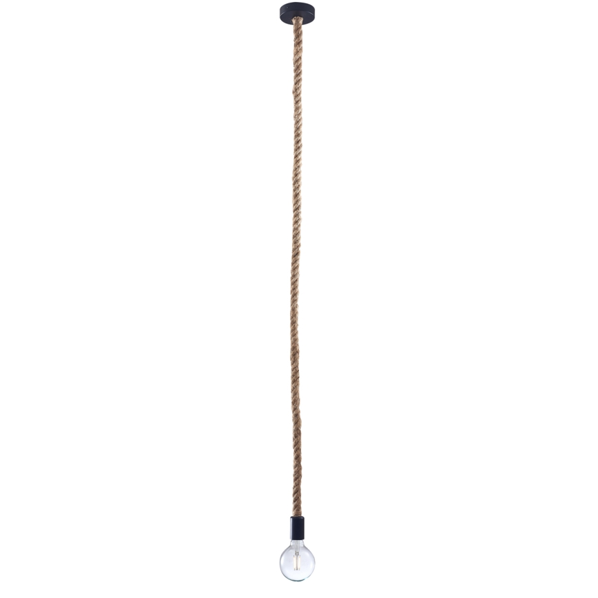Hanglamp aan een koord ROPE 1xE27/12W/230V