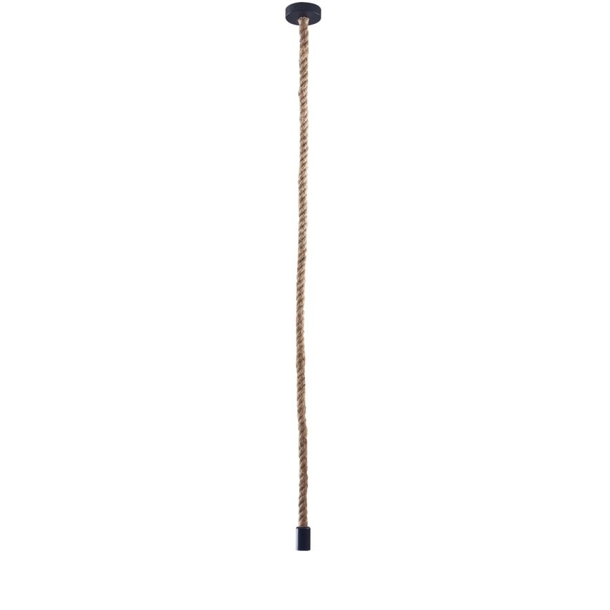 Hanglamp aan een koord ROPE 1xE27/12W/230V