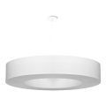 Hanglamp aan een koord SATURNO 8x E27 / 60W / 230V d. 90 cm wit