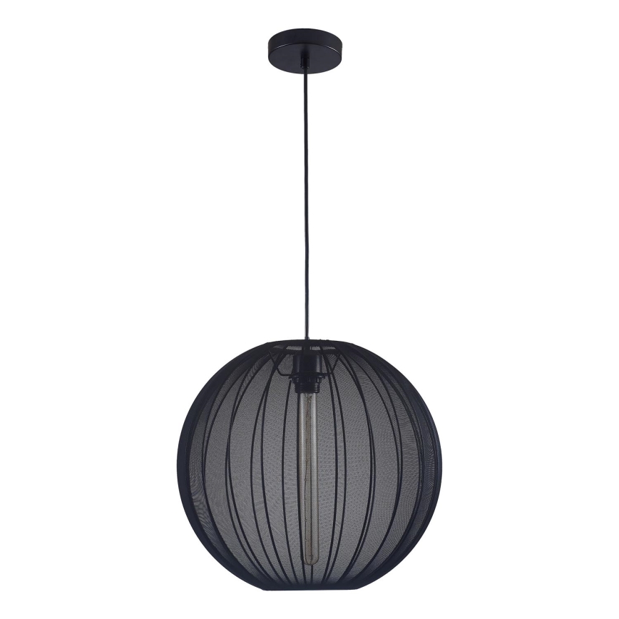 Hanglamp aan een koord SENSAI 1xE27/20W/230V diameter 40 cm zwart