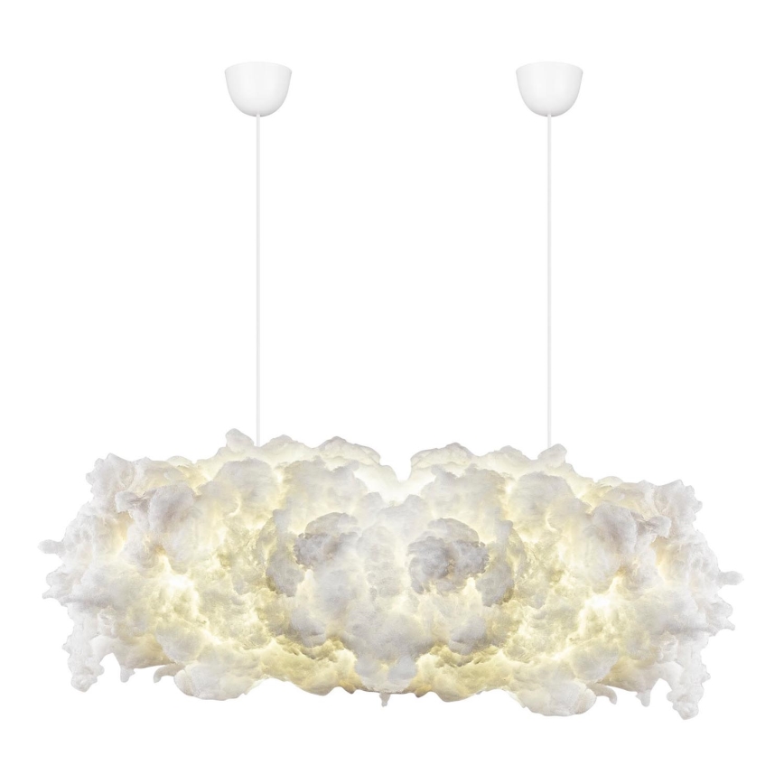 Hanglamp aan een koord SERENE 1xE27/40W/230V wit