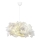 Hanglamp aan een koord SERENITY 1xE27/40W/230V wit