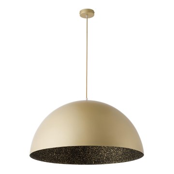 Hanglamp aan een koord SFERA 1xE27/60W/230V diameter 35 cm gouden/zwart