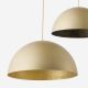 Hanglamp aan een koord SFERA 1xE27/60W/230V diameter 35 cm gouden/zwart
