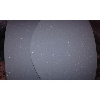 Hanglamp aan een koord SFERA 1xE27/60W/230V diameter 35 cm grijs/goud