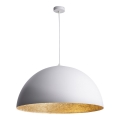 Hanglamp aan een koord SFERA 1xE27/60W/230V diameter 35 cm wit/gouden