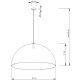 Hanglamp aan een koord SFERA 1xE27/60W/230V diameter 35 cm wit/koper