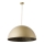 Hanglamp aan een koord SFERA 1xE27/60W/230V diameter 50 cm gouden/zwart