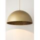 Hanglamp aan een koord SFERA 1xE27/60W/230V diameter 50 cm gouden/zwart