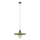 Hanglamp aan een koord SILA 1xE27/15W/230V diameter 30 cm groen