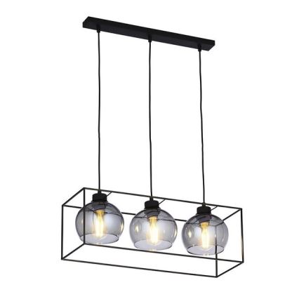 Hanglamp aan een koord SION 3xE27/15W/230V