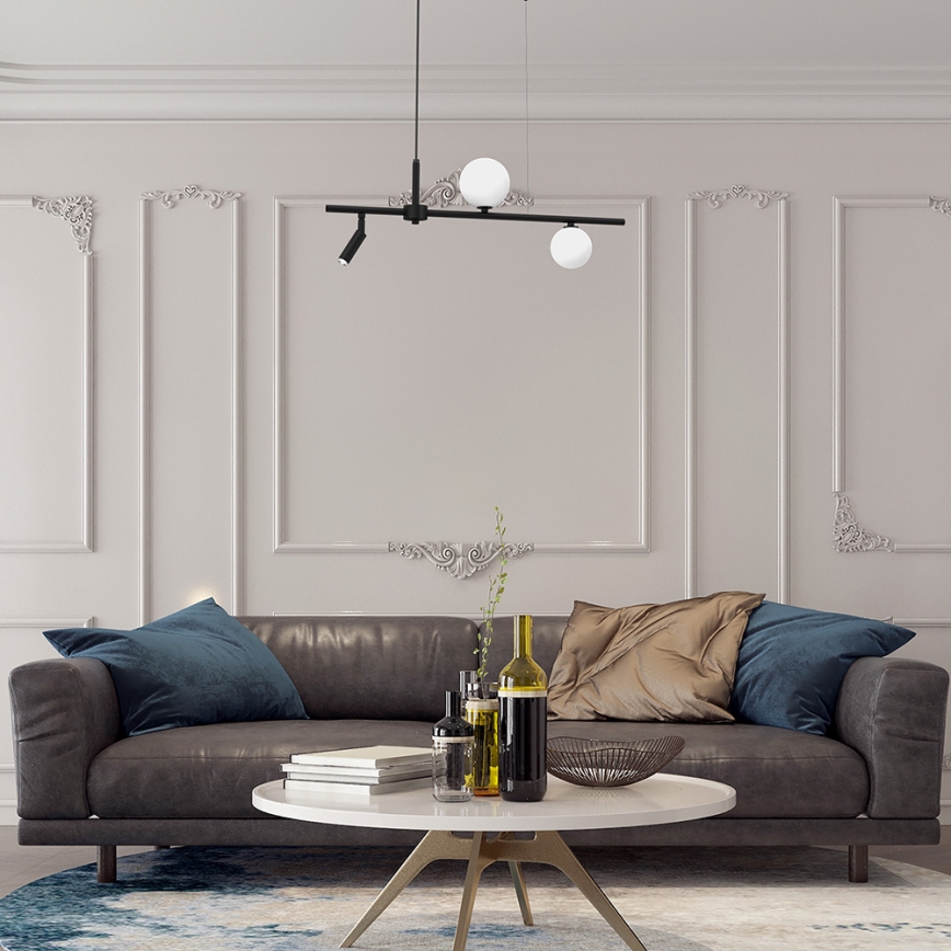 Hanglamp aan een koord SIRIO 3xG9/25W/230V zwart