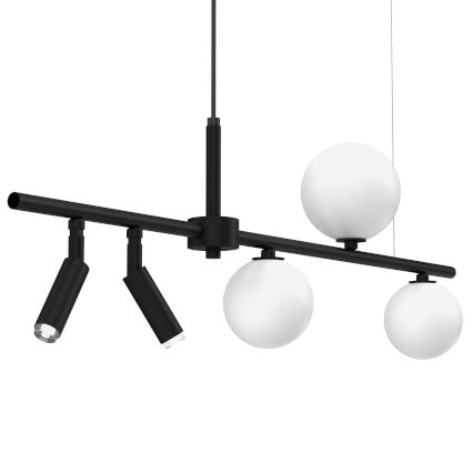 Hanglamp aan een koord SIRIO 5xG9/25W/230V zwart