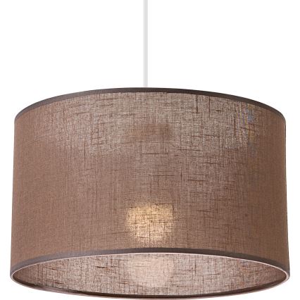 Hanglamp aan een koord SIRJA 1xE27/60W/230V bruin