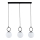 Hanglamp aan een koord SITRO 3xE14/10W/230V zwart/wit