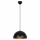 Hanglamp aan een koord SIVANI 1xE27/40W/230V zwart