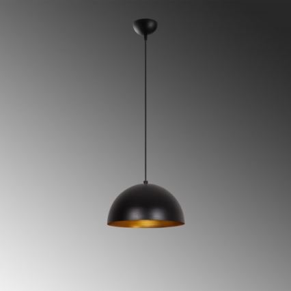 Hanglamp aan een koord SIVANI 1xE27/40W/230V zwart