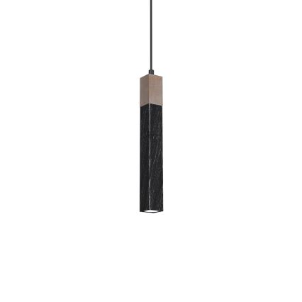 Hanglamp aan een koord SOLO 1xGU10/MR11/40W/230V zwart