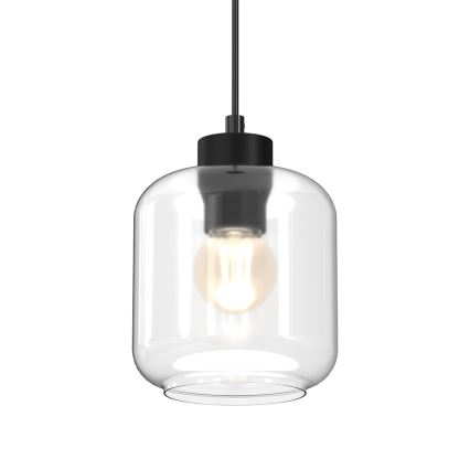 Hanglamp aan een koord SOMBRA 1xE27/60W/230V transparant