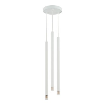 Hanglamp aan een koord STALACTITE LASER 3xG9/3W/230V wit