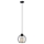 Hanglamp aan een koord STARLIGHT 1xE27/60W/230V zwart/zilver