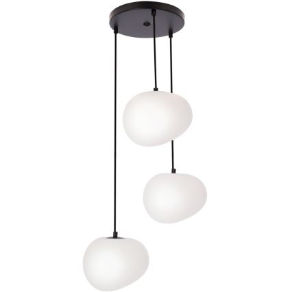 Hanglamp aan een koord STONES 3xE27/40W/230V