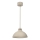 Hanglamp aan een koord SVEN 1xE27/15W/230V beige