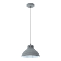 Hanglamp aan een koord SVEN 1xE27/15W/230V grijs
